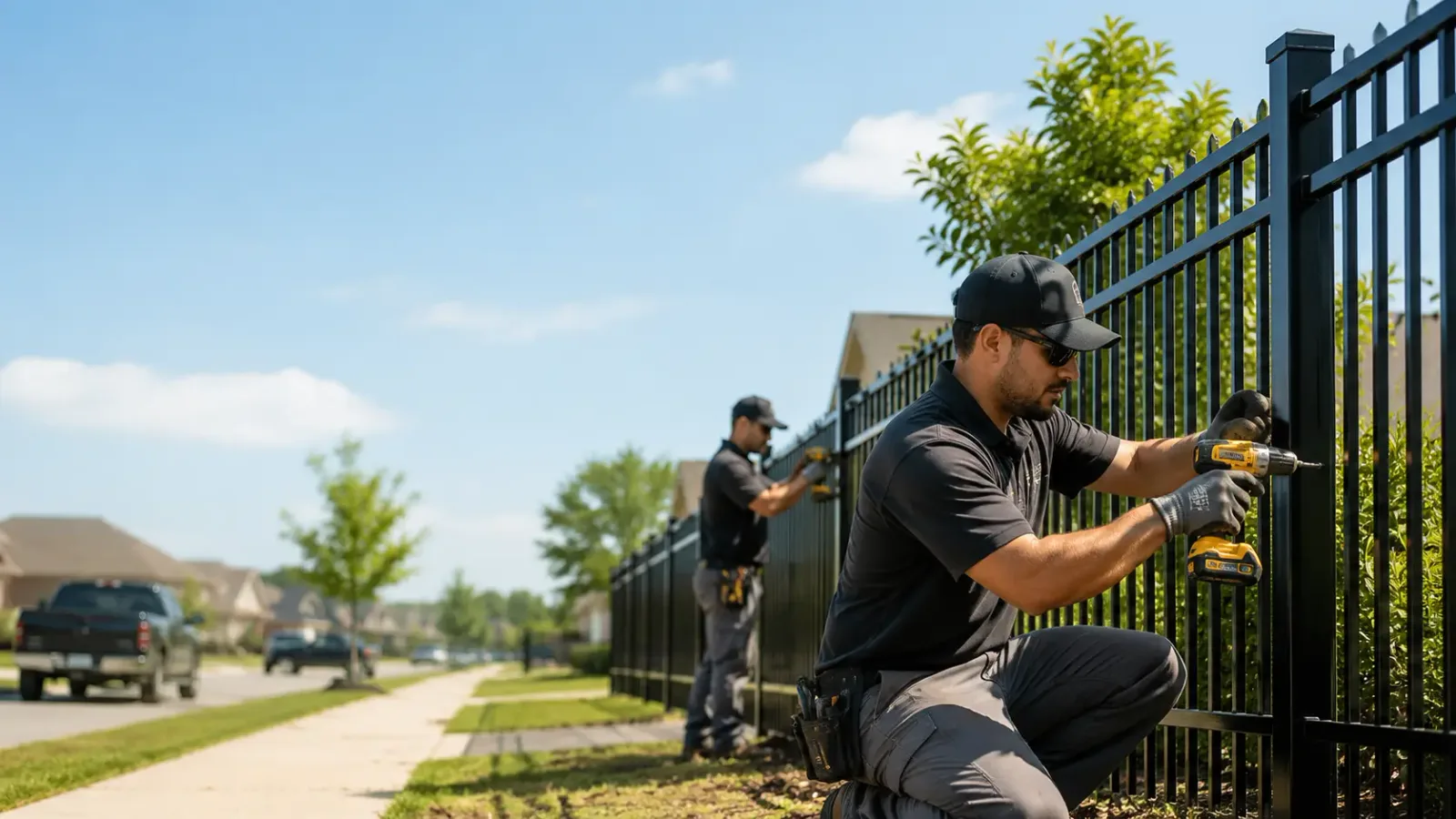 Metal Fence Installation in Marietta, IL